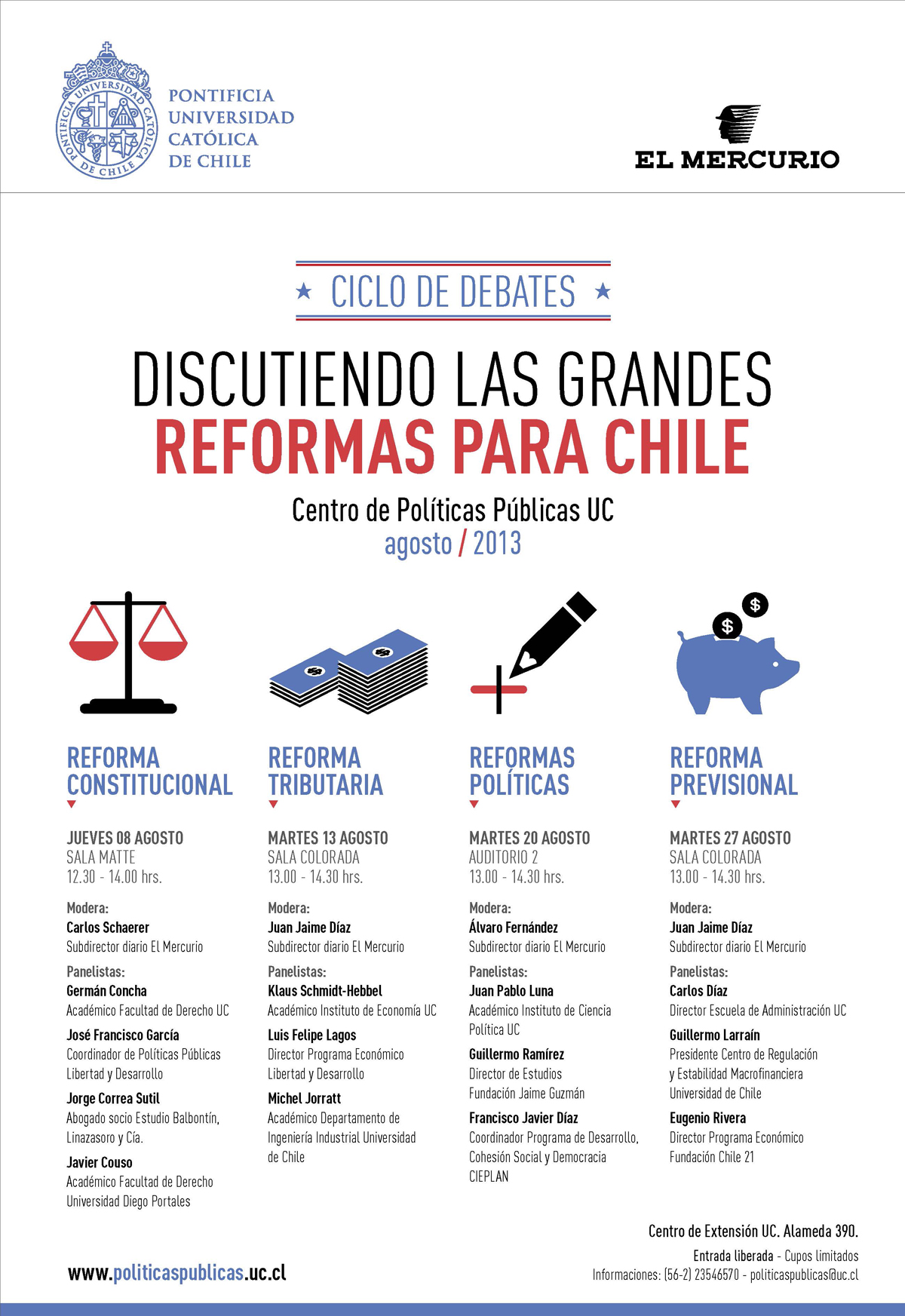 Ciclo debates Reformas agenda interior