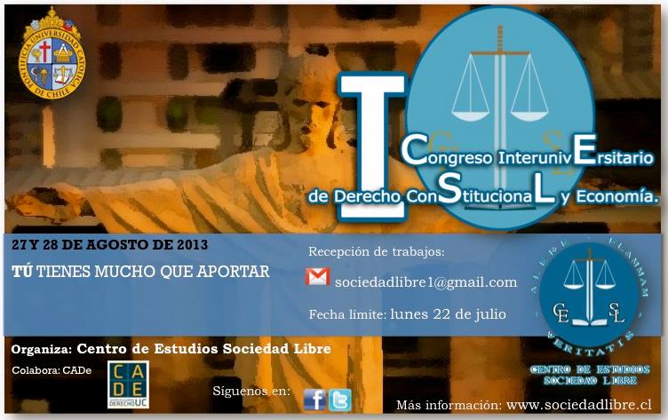 I Congreso Interuniversitario de Derecho Constitucional afiche