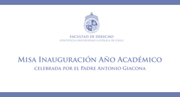 Misa Inauguración Año Académico Derecho UC
