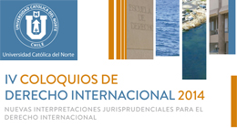 Plazo envío de ponencias IV Coloquios de Derecho Internacional 2014