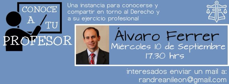 conoce a tu profe - Alvaro Ferrer