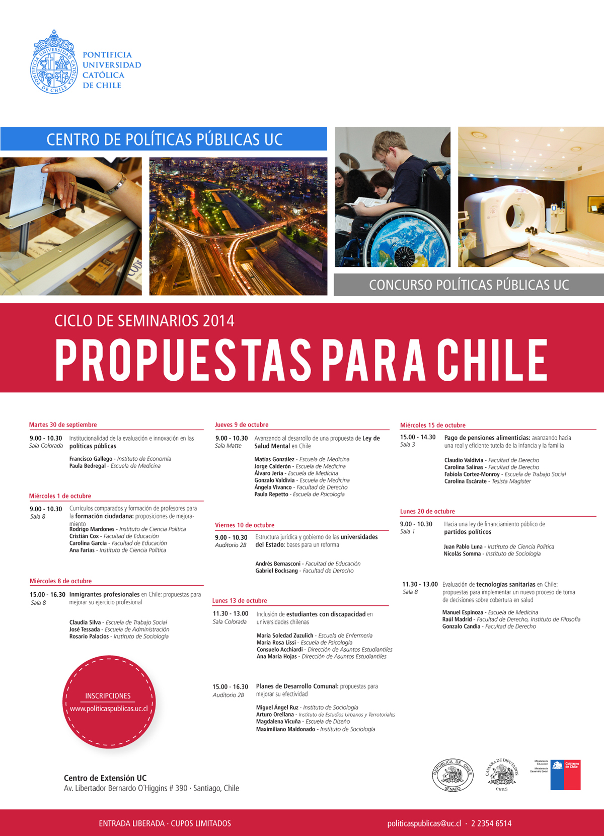 ciclo de debates propuestas para chile - AFICHE2