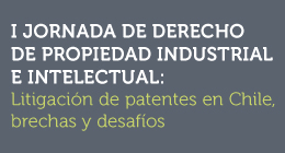I Jornada de Derecho  de Propiedad Industrial e Intelectual: Litigación de patentes en Chile, brechas y desafíos