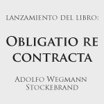 Lanzamiento de libro: Obligatio Re Contracta