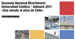 Seminario Encuesta Bicentenario Universidad Católica-Adimark: Una mirada al alma de Chile 2011