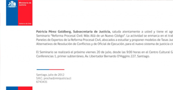 Seminario “Reforma Procesal Civil: Más allá de un Nuevo Código”