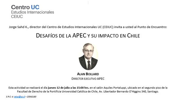 Punto de encuentro: Desafíos de la APEC y su Impacto en Chile 