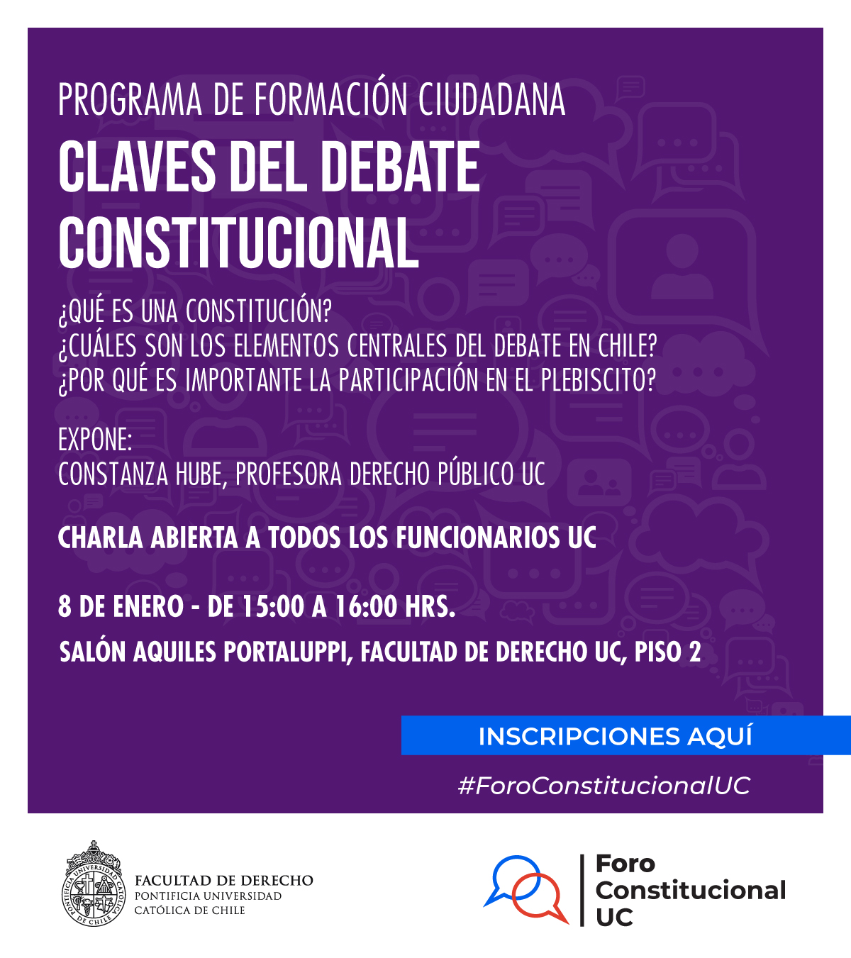 Programa de Formación Ciudadana: Claves del Debate Constitucional