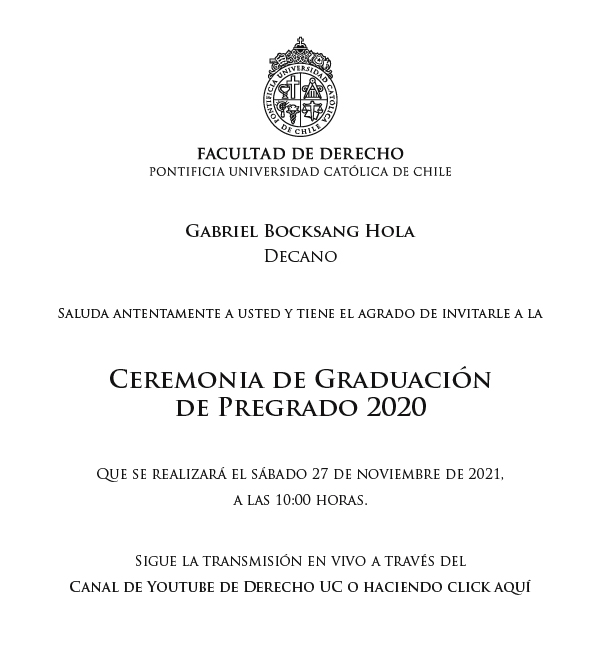 invitacion graduación Pregrado 26 11