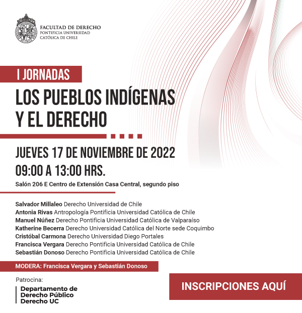 Primera Jornada Indígea UC afiche 5