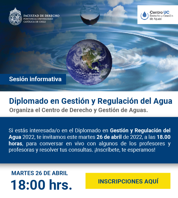 Seminario Gestión y regulación del agua Afiche 1 copia