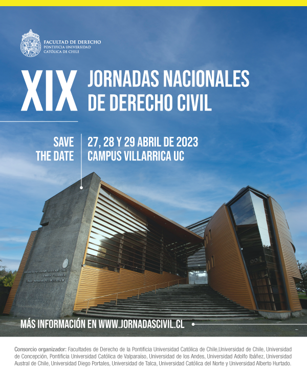 XIX Jornadas Nacionales de Derecho Civil Afiche
