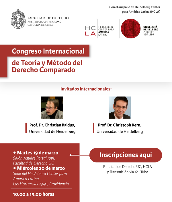 Congreso Internacional de Teoría y Método del Derecho Comparado Afiche