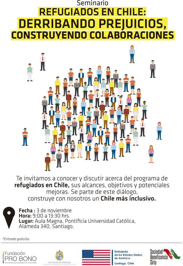 Seminario Refugiados en Chile: Derribando prejuicios, construyendo colaboraciones 