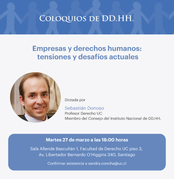 Coloquios de DD.HH.: Empresa y Derechos Humanos. Tensiones y desafíos actuales 