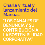Charla virtual y lanzamiento del Manual: 
