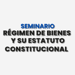 Seminario Régimen de bienes y su estatuto constitucional
