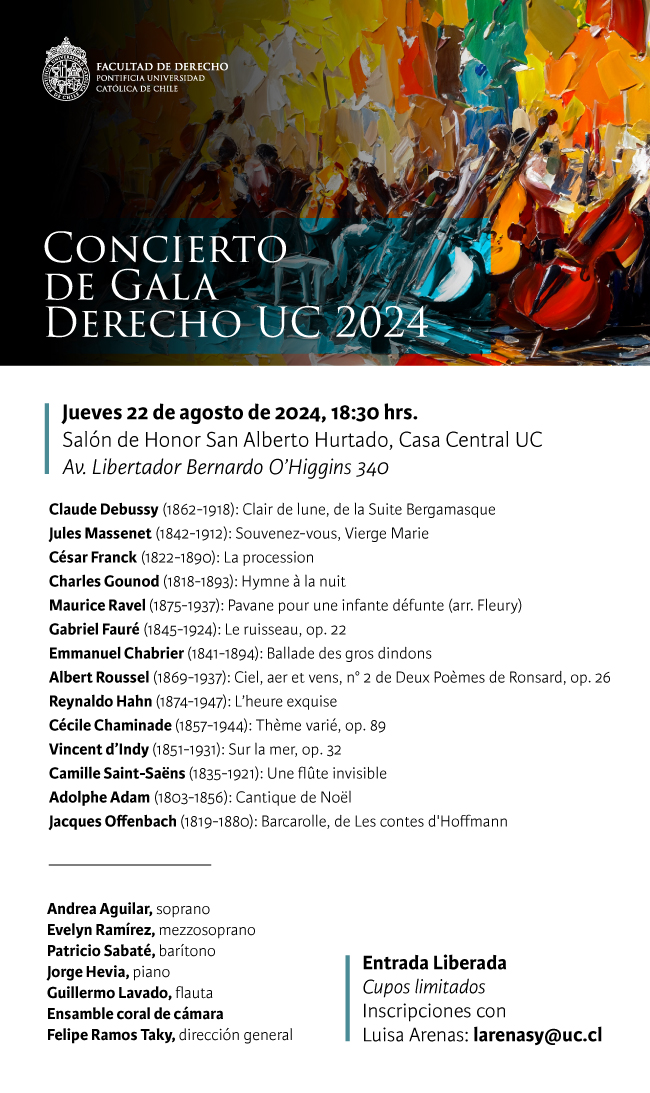 Concierto de Gala 2024 Afiche completo