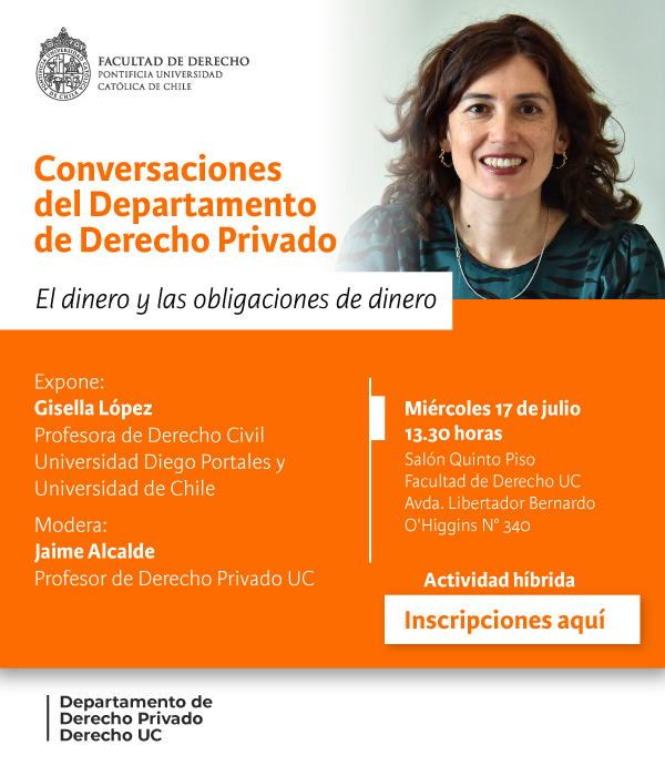 Conversaciones Derecho Privado 17 julio Afiche