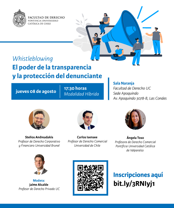 Seminario Whistleblowing Afiche