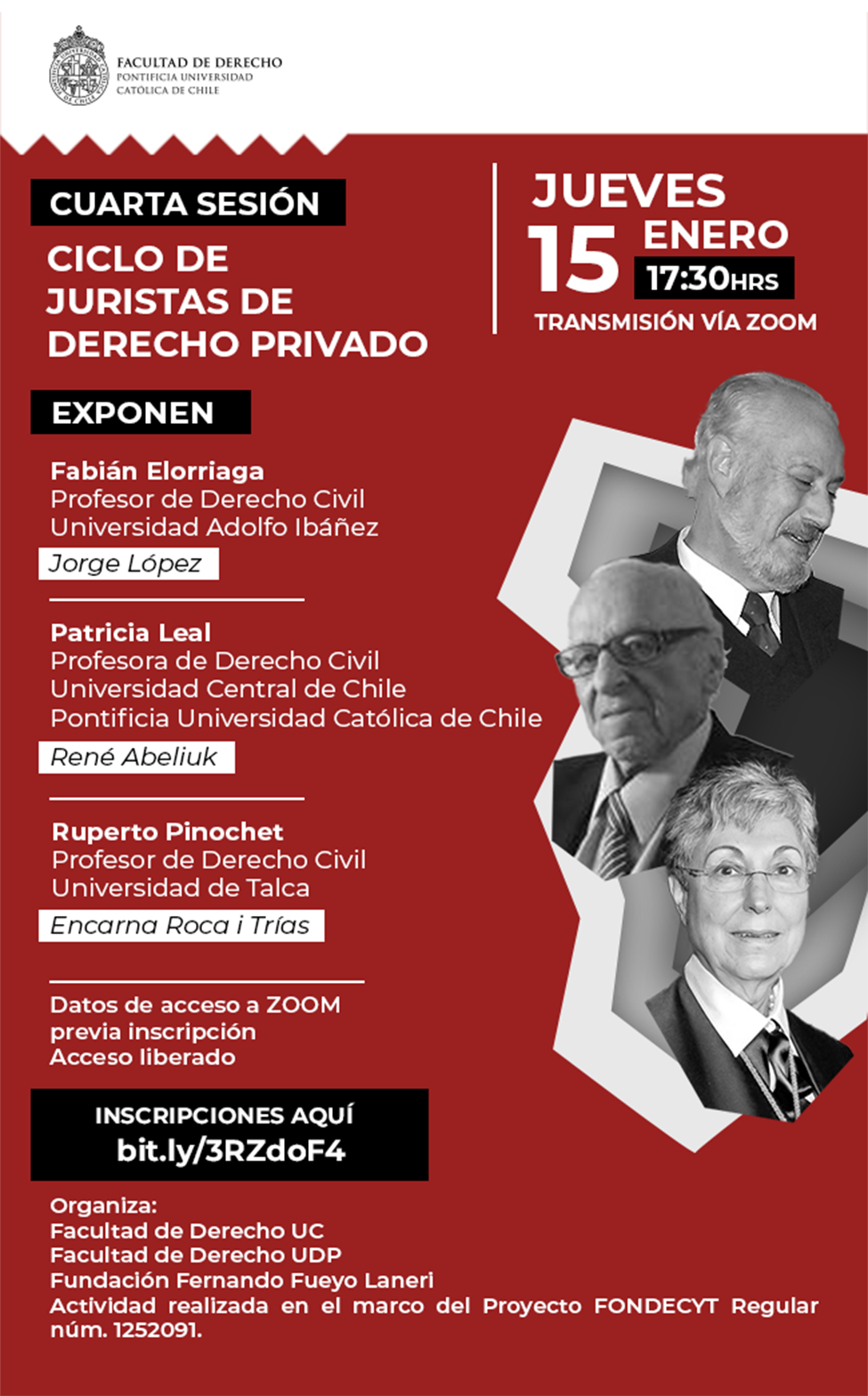 Cuarta sesión Juristas afiche vf