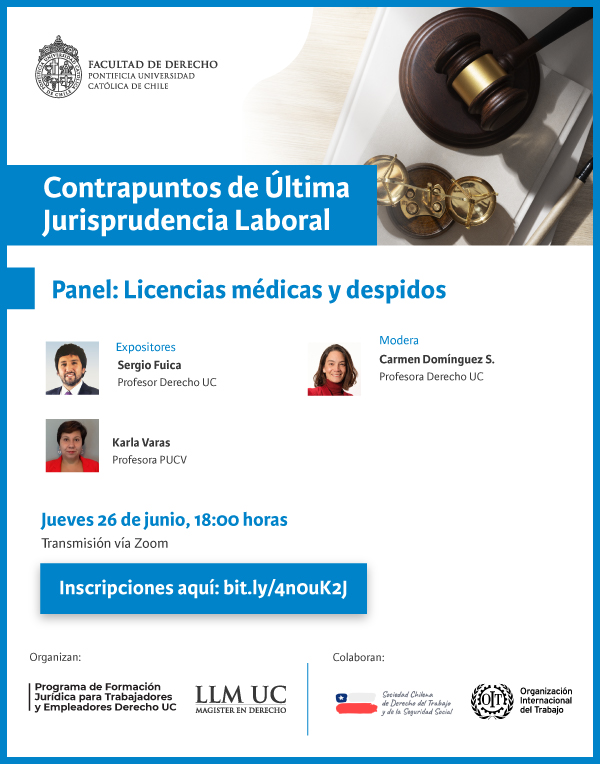 Contrapuntos Jurisprudenciales LLM 26 junio Afiche